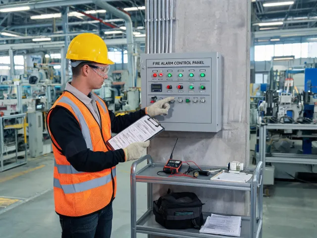 Manufacturing fire panel